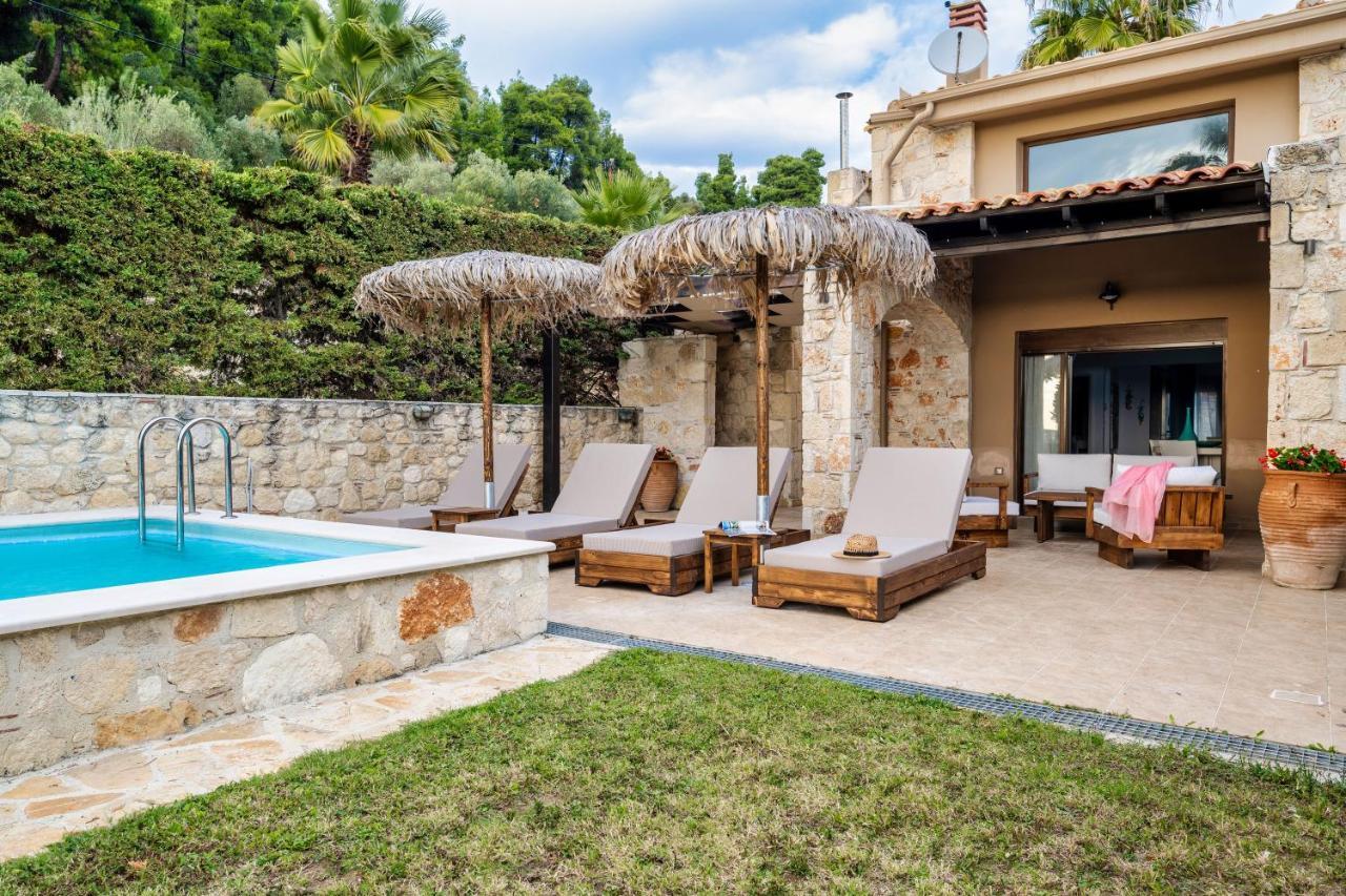 Palmrise Luxury Villas By Travel Pro Services - Nea Skioni Halkidiki Exterior foto